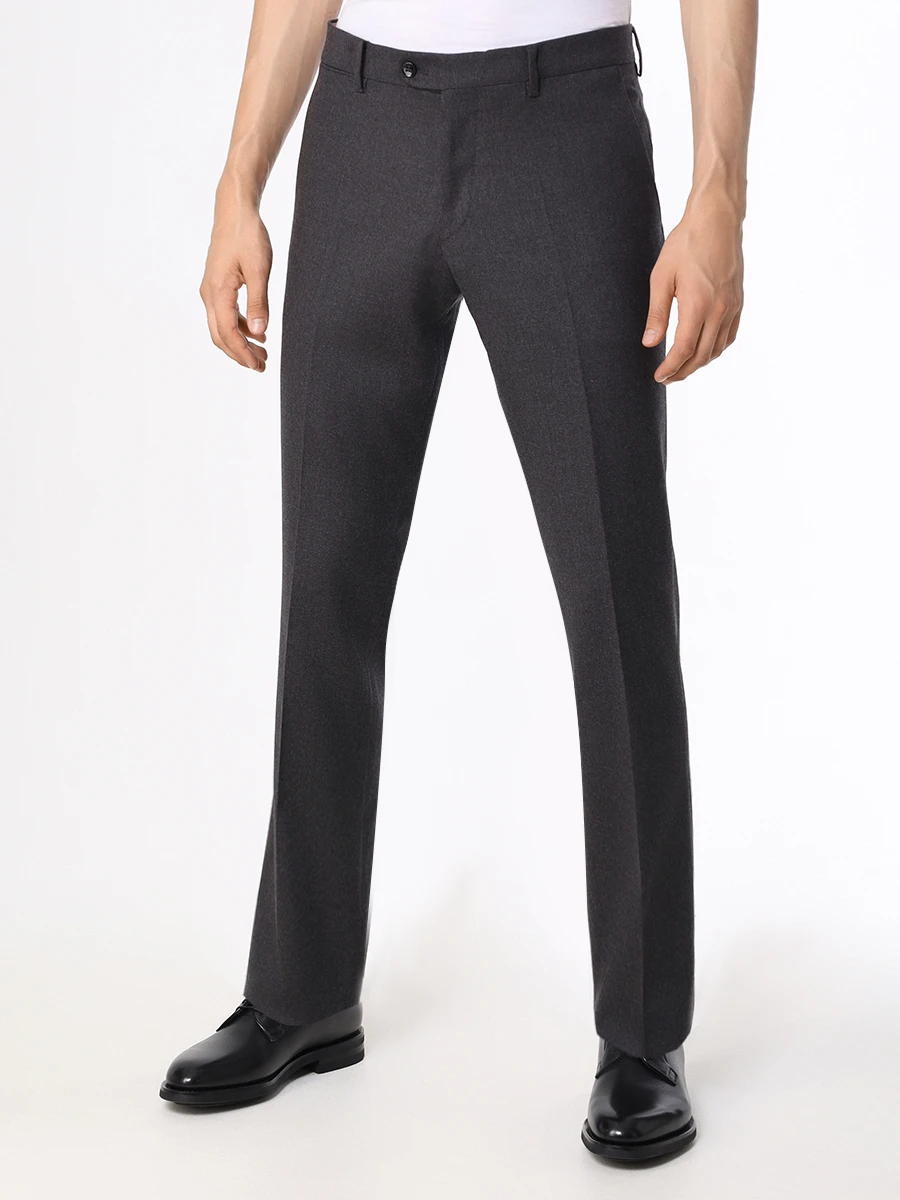 

Брюки шерстяные, Серый, FA1386X dk GREY/SC1 Коричнево-