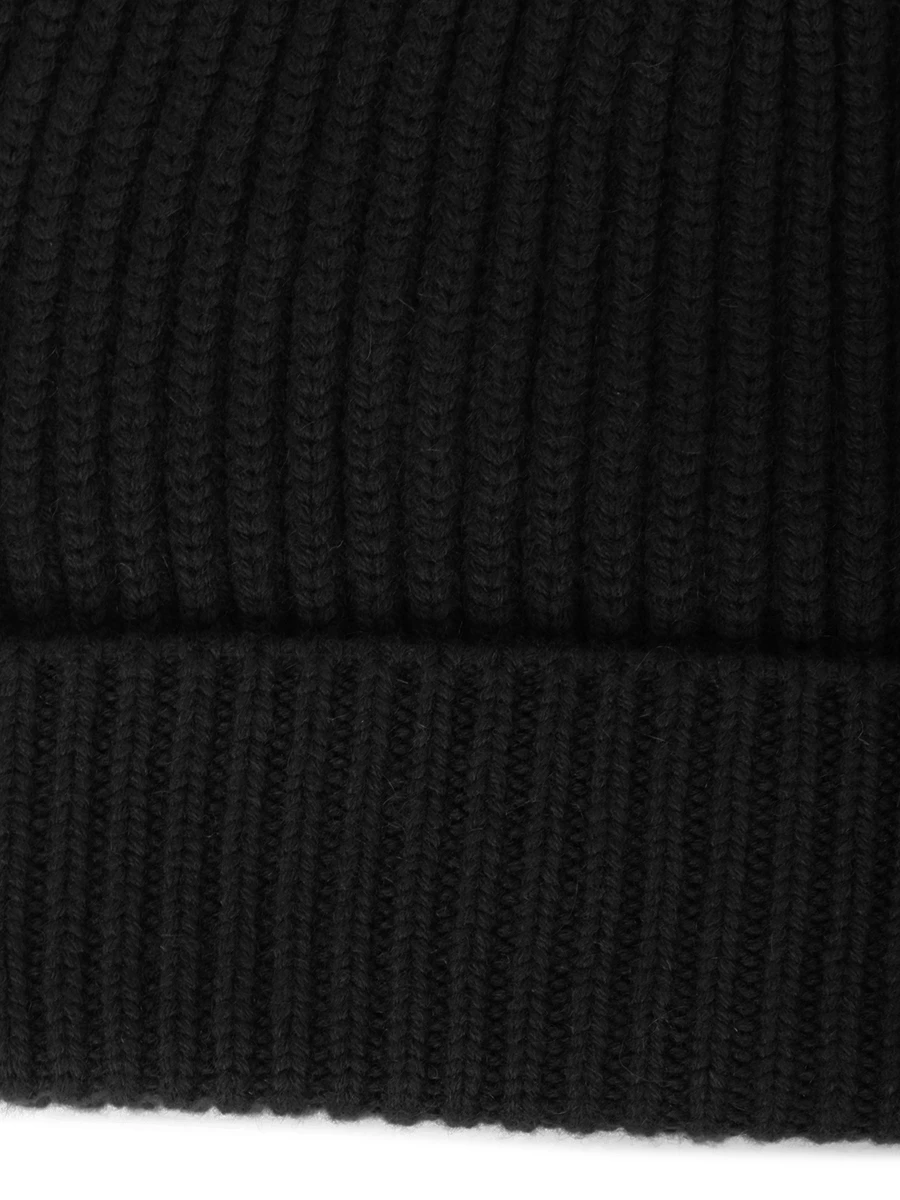 Шапка шерстяная DOLCE & GABBANA FXL68T JFMU9 N0000 Черный  Фото 3