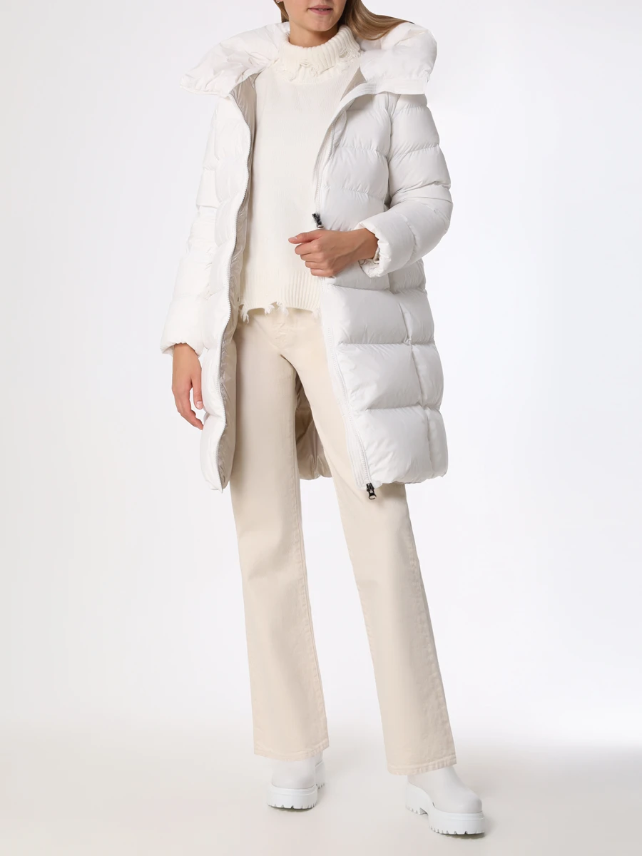 Пуховик стеганый HETREGO 8K697 F 23WD10 SRG Белый  Фото 2