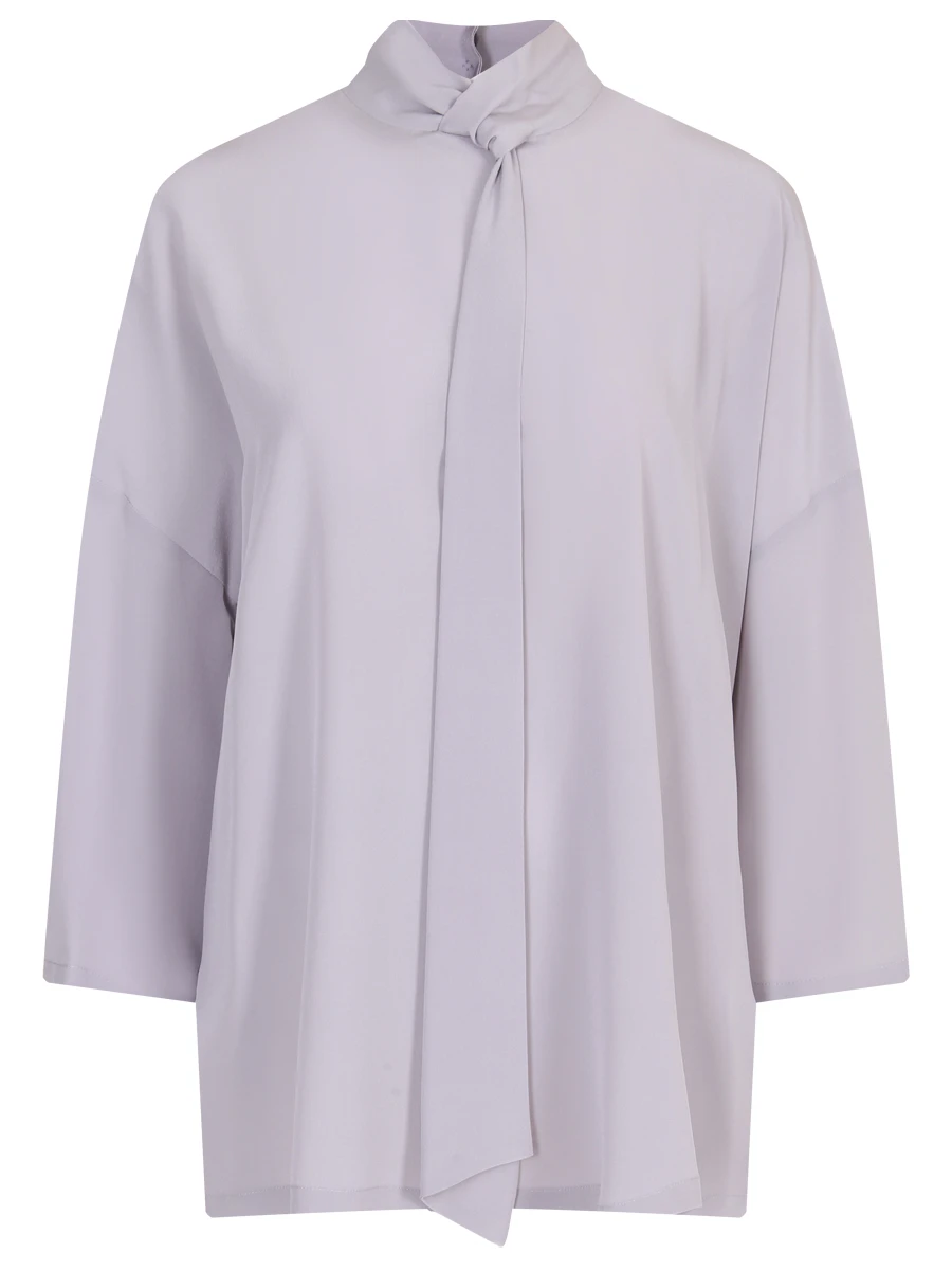 Блуза шелковая ASPESI 5631 B753 05180, размер 46, цвет серый - фото 1