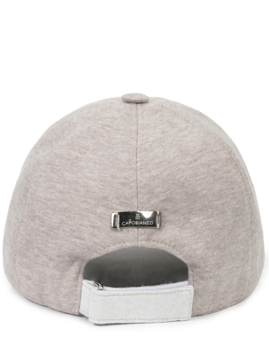 Бейсболка хлопковая CAPOBIANCO 15MC2.LB00./BEIGE Бежевый  Фото 2