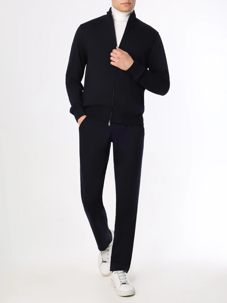 Костюм шерстяной CAPOBIANCO 15M452/15M735/BT00./NAVY Темно- Синий  Фото 2