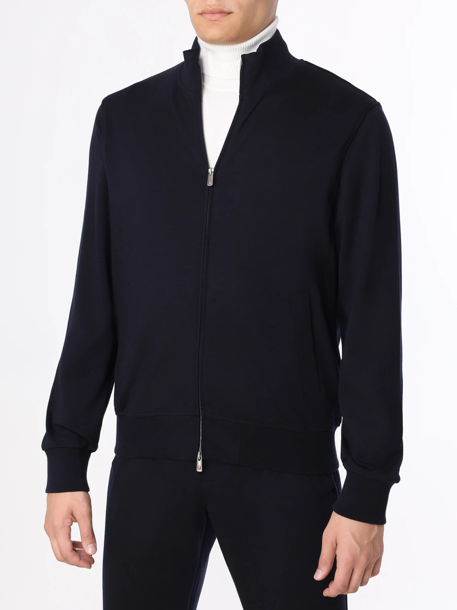 Костюм шерстяной CAPOBIANCO 15M452/15M735/BT00./NAVY Темно- Синий  Фото 4