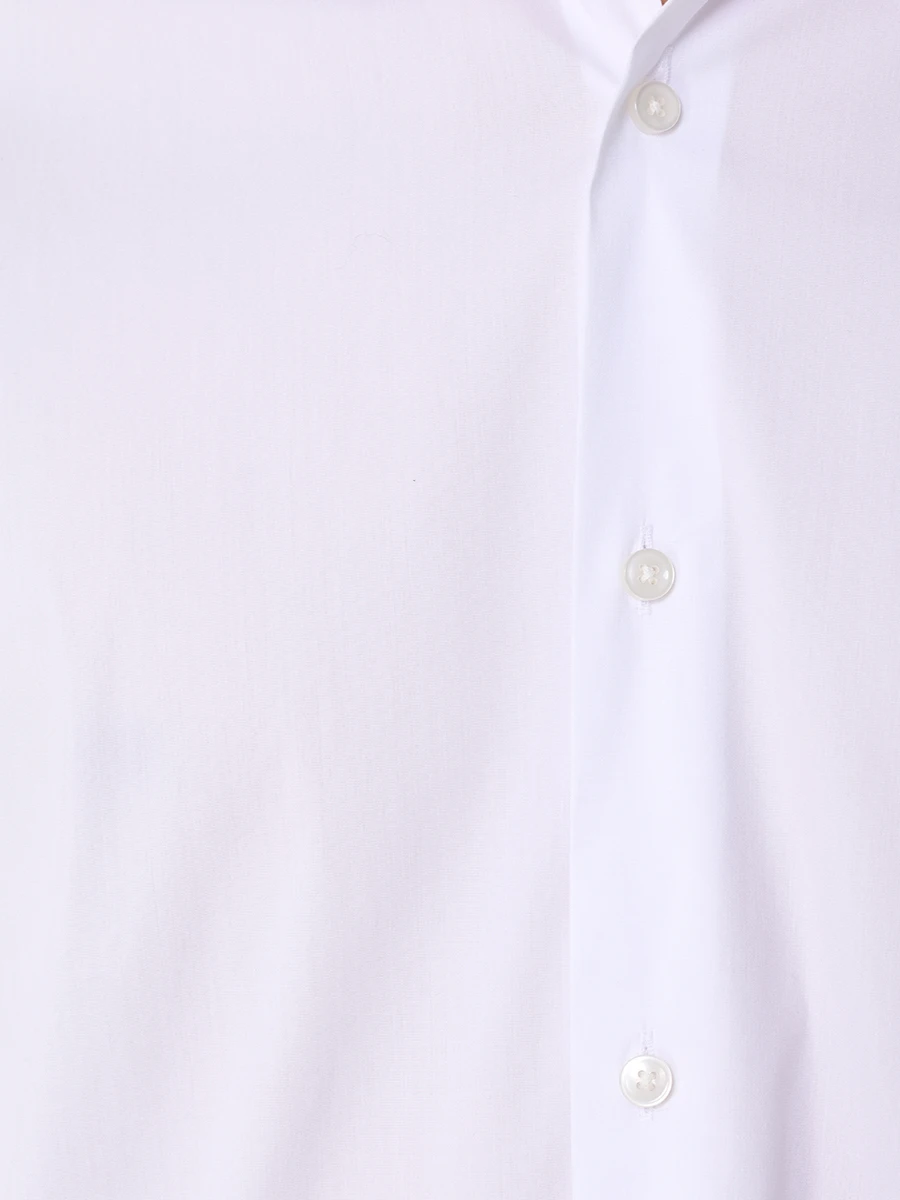 Рубашка Regular Fit хлопковая BOSS 50490386/100, размер 58, цвет белый 50490386/100 - фото 5