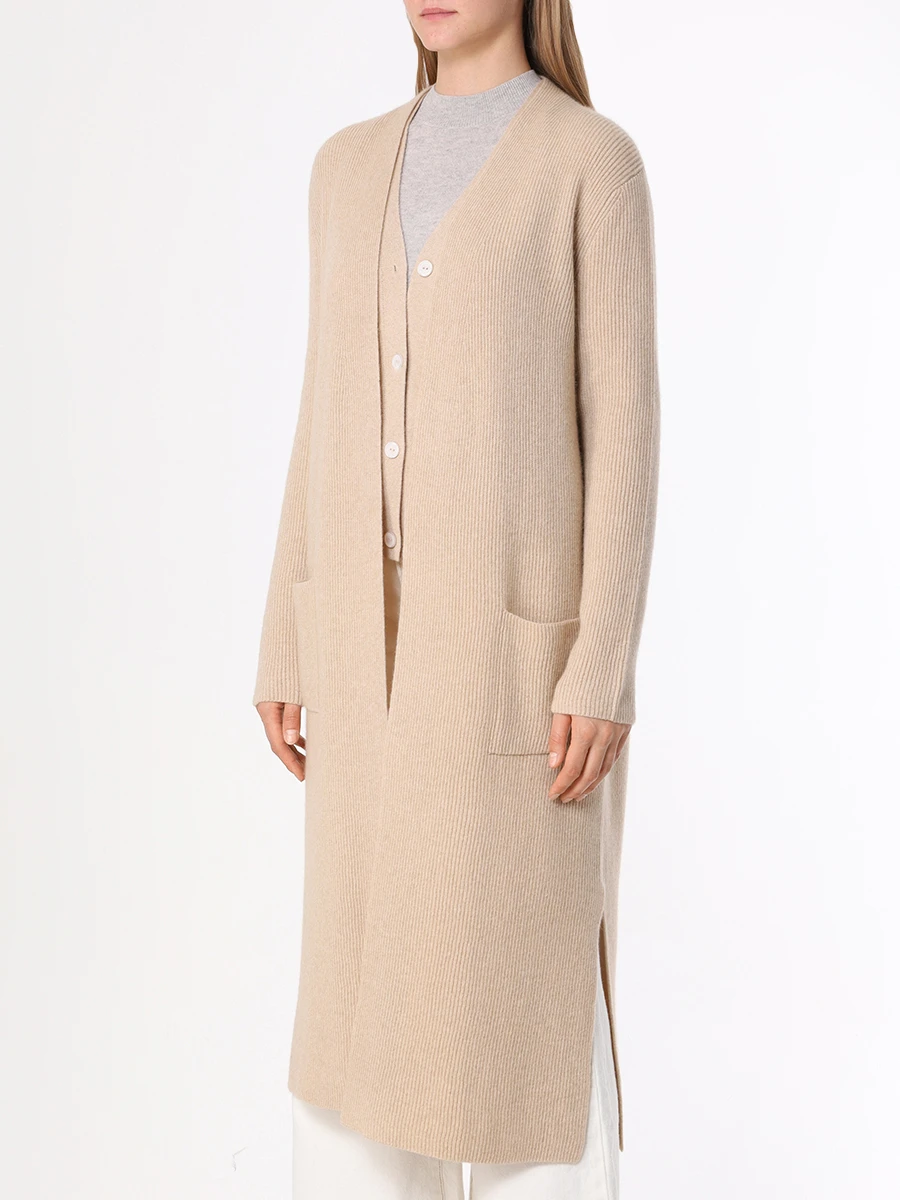 Кардиган кашемировый MIR CASHMERE cwi17-005 Бежевый  Фото 4