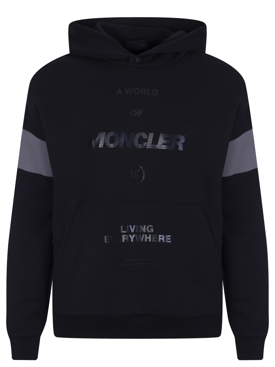 Худи хлопковое MONCLER