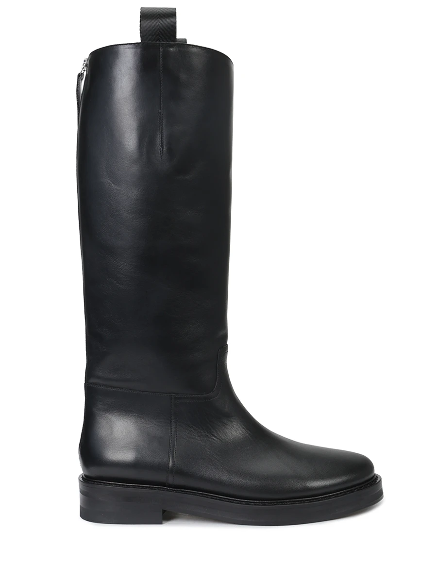 Сапоги кожаные REFINED BO029.26.X900.W23, размер 38, цвет черный