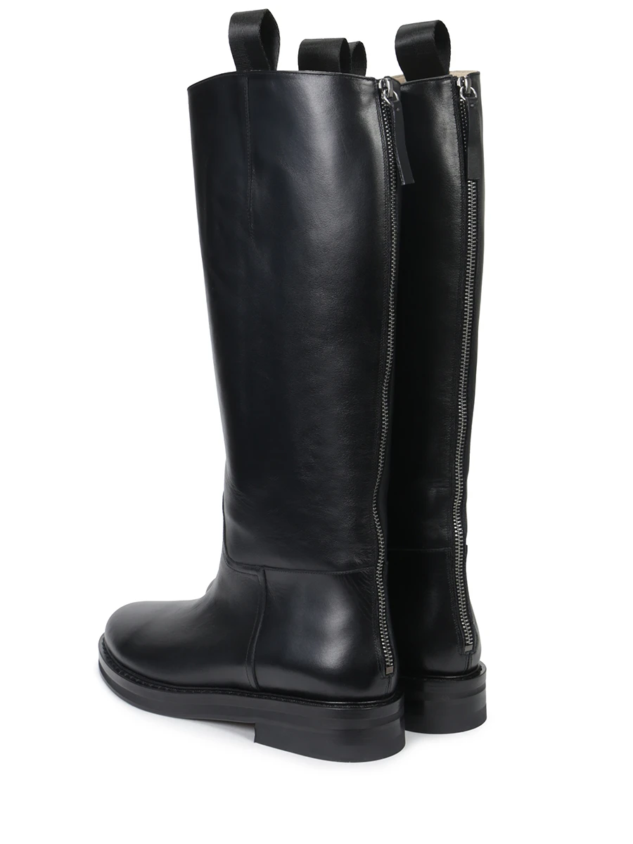 Сапоги кожаные REFINED BO029.26.X900.W23, размер 38, цвет черный - фото 4