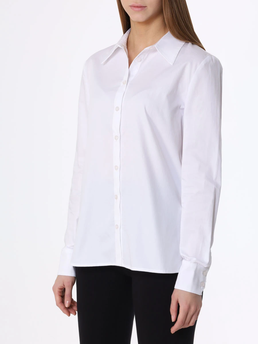 Рубашка хлопковая ROSEVILLE AW242817M/WHIT, размер 44, цвет белый AW242817M/WHIT - фото 4