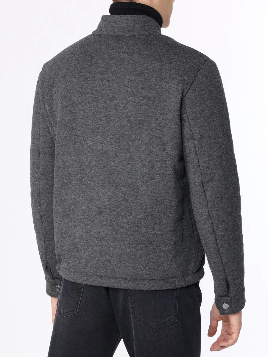 Куртка стеганая DOLCE & GABBANA G9AAWT GG716 S8292 Серый  Фото 3