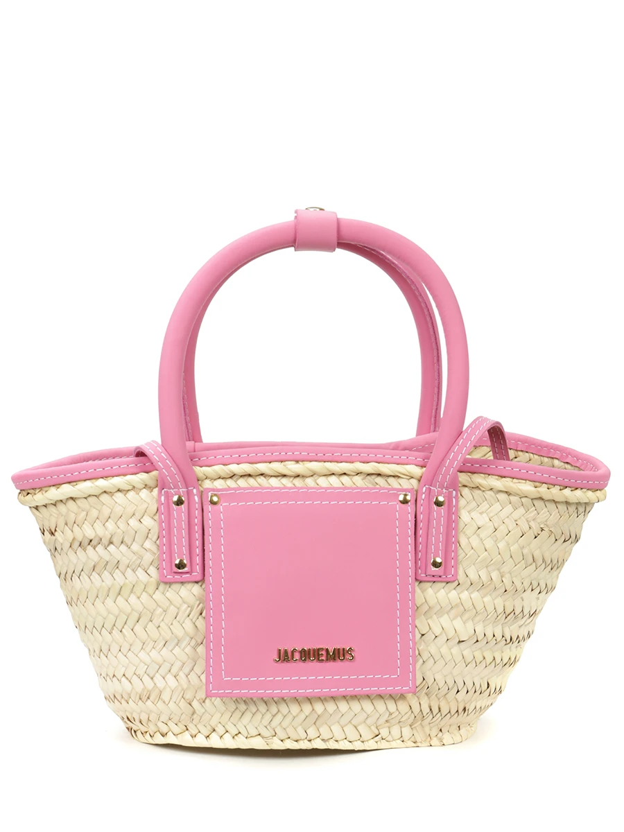 

Сумка соломенная Le Petit Panier Soli, Розовый, 223BA0443088 450