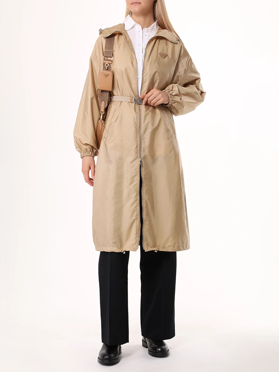 Брюки шерстяные PRADA P274GYS232108N F0002 Черный  Фото 2