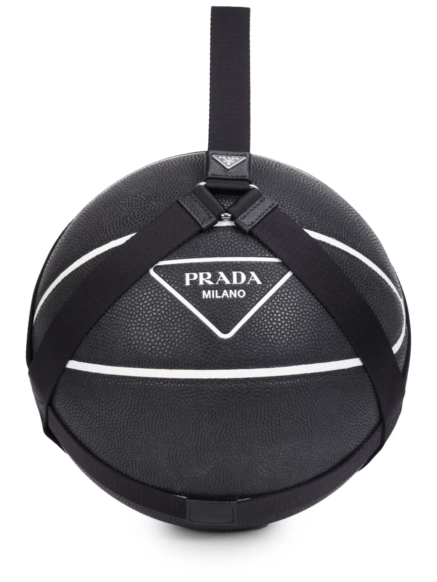Мяч баскетбольный PRADA 2XD0072DTK F0002, размер Один размер, цвет черный - фото 1