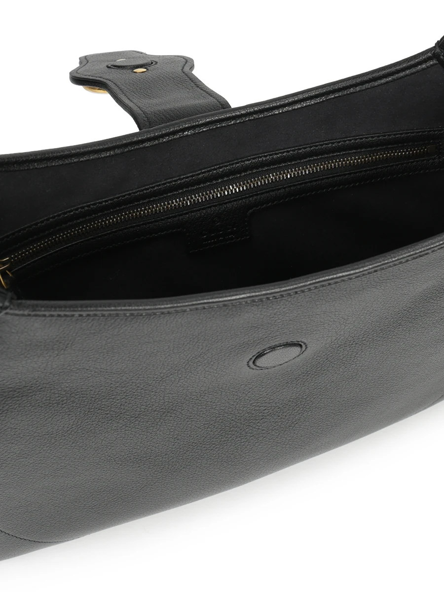 Сумка кожаная Aphrodite GUCCI 726274AAA9F 1000 Черный  Фото 4