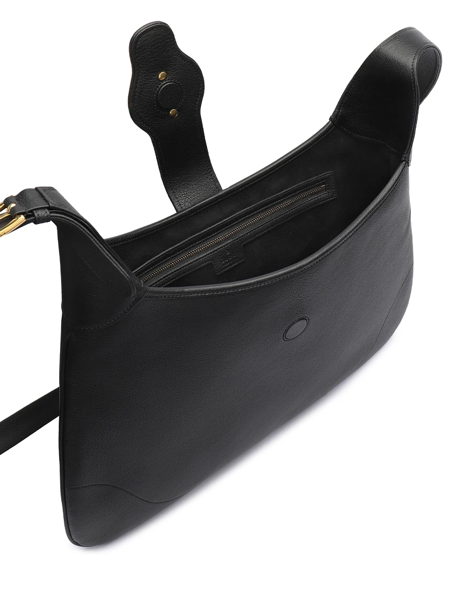 Сумка кожаная GUCCI 726322AAA9F 1000 Черный  Фото 3