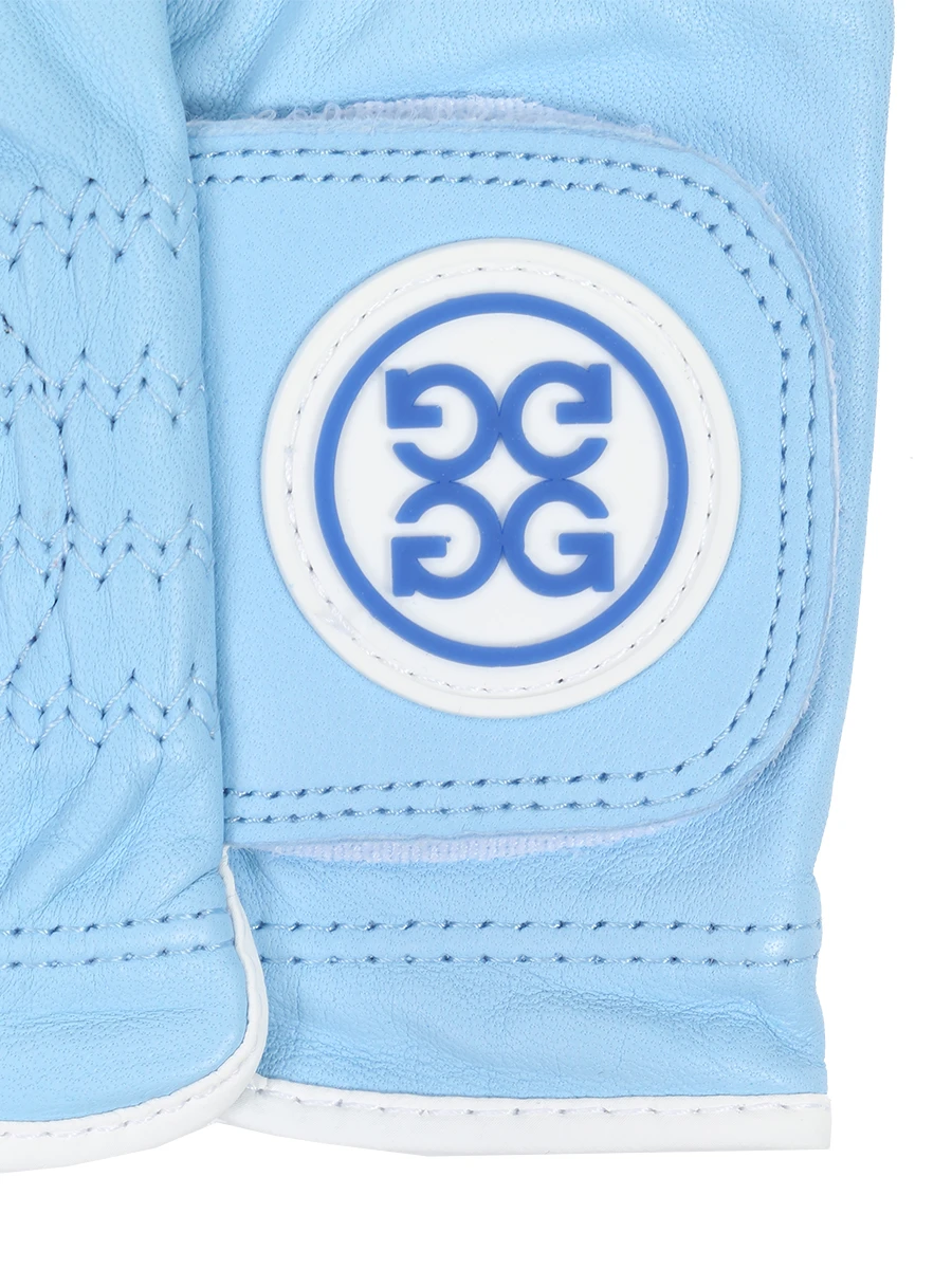 Перчатка кожаная для гольфа GFORE G4LS21G57 BAJA, размер M, цвет голубой - фото 4