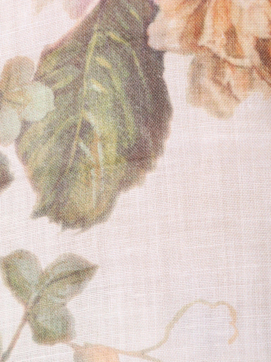 Блуза из рами ZIMMERMANN 1095TF231 MFCR, размер 42, цвет цветочный принт - фото 6