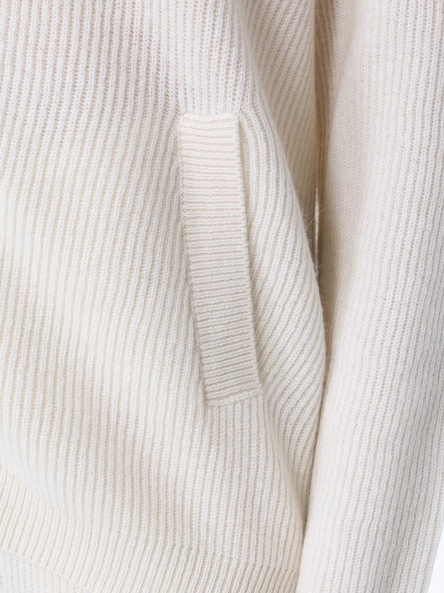 Кардиган кашемировый MIR CASHMERE cwe21-050 Молочный Белый  Фото 5