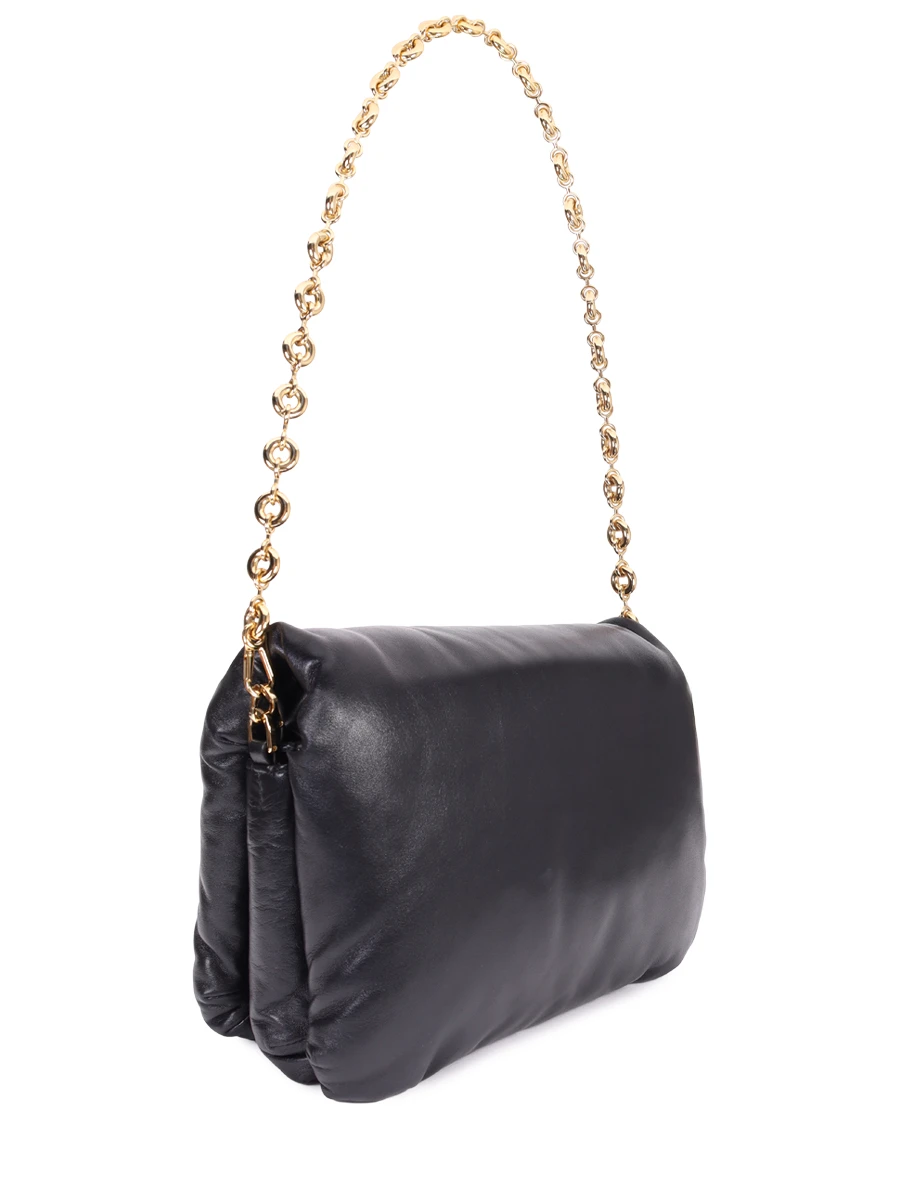 Сумка кожаная LOEWE AP40P41X01 Черный  Фото 3