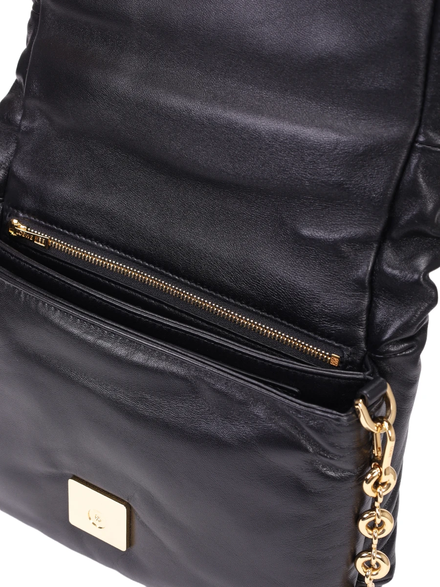 Сумка кожаная LOEWE AP40P41X01 Черный  Фото 4