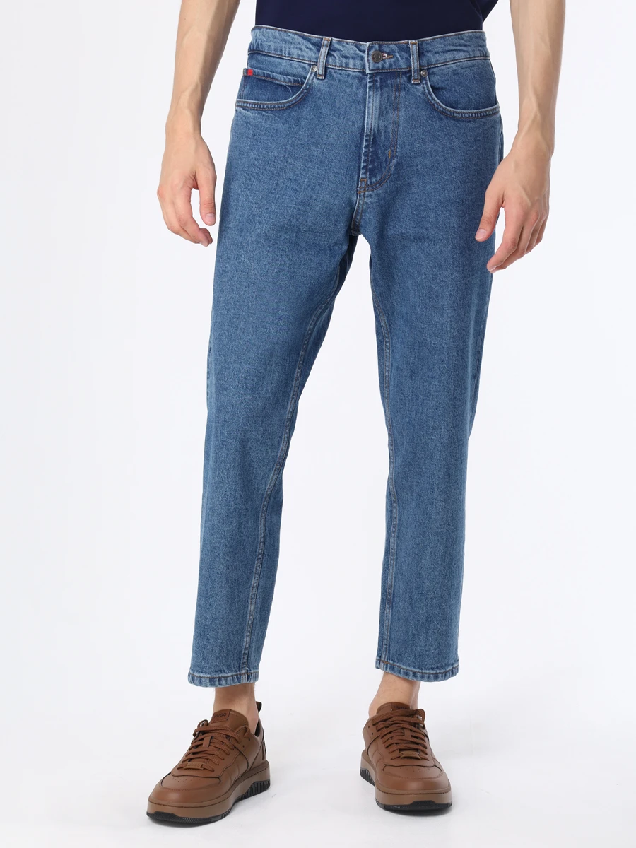 

Джинсы Loose Tapered Fit хлопковые, Синий, 50499120/420
