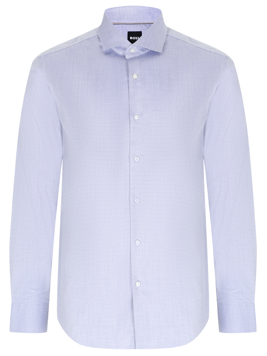 Рубашка Slim Fit хлопковая BOSS