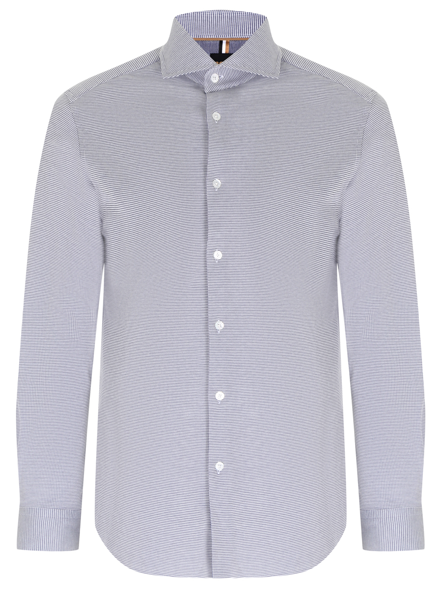 Рубашка Slim Fit хлопковая BOSS