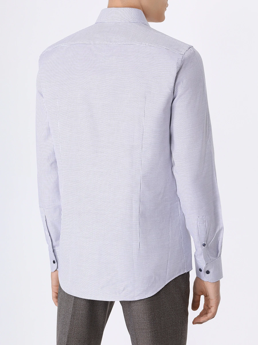 

Рубашка Slim Fit хлопковая, Белый, 50490308/410