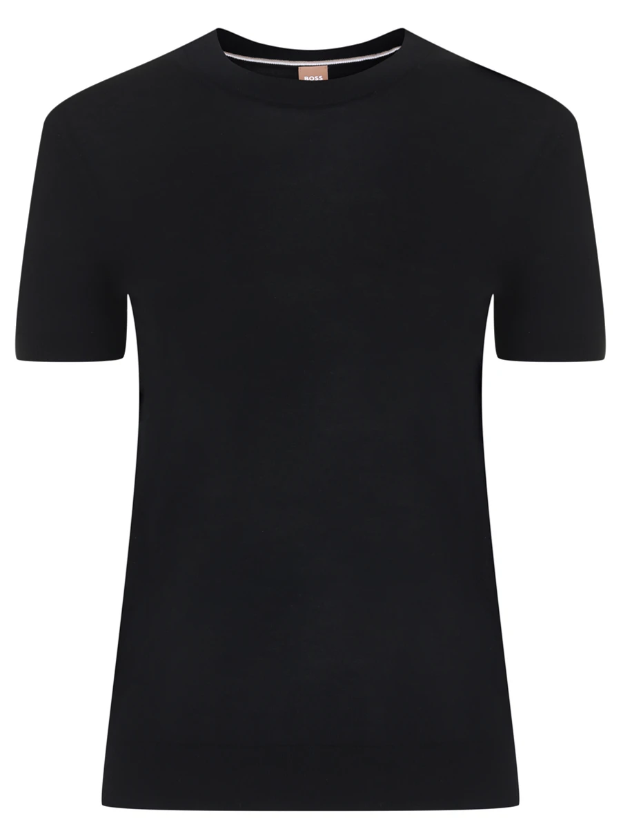 Джемпер шерстяной BOSS 50492857/001 Черный 