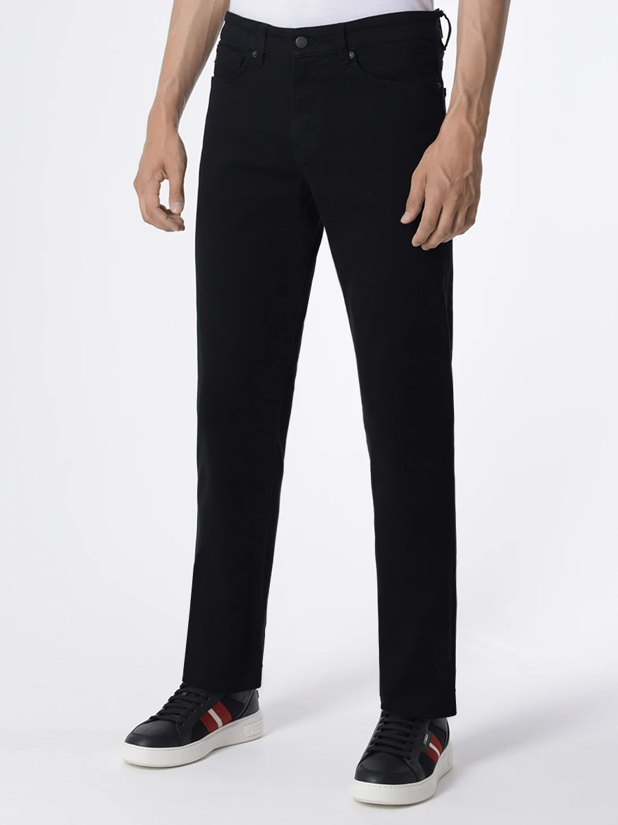 

Джинсы Regular Fit хлопковые, Черный, 50495920/003