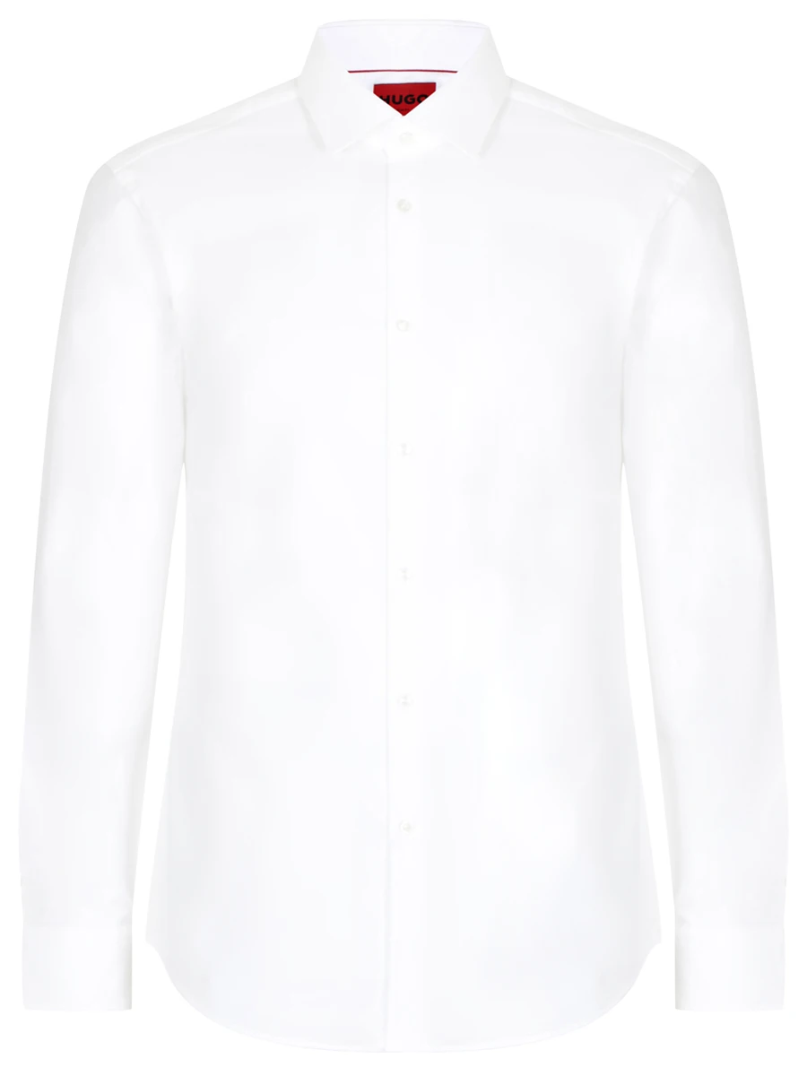 Рубашка Slim Fit хлопковая HUGO 50500971/199, размер 54, цвет белый 50500971/199 - фото 1