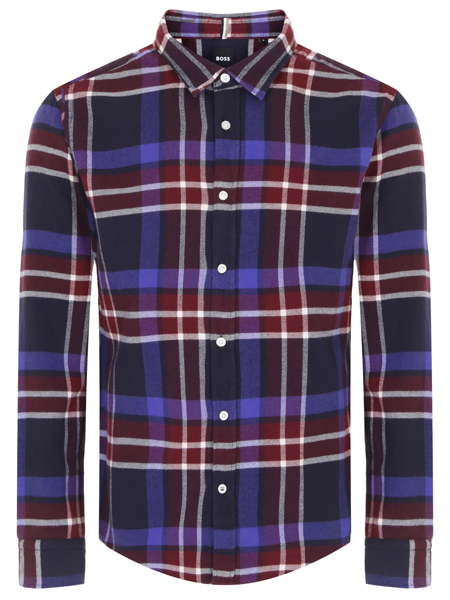 

Рубашка Regular Fit хлопковая, Синий, 50503016/602
