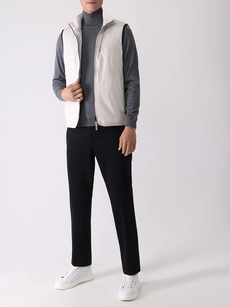 Водолазка шерстяная BOSS 50468262/030 Серый  Фото 2