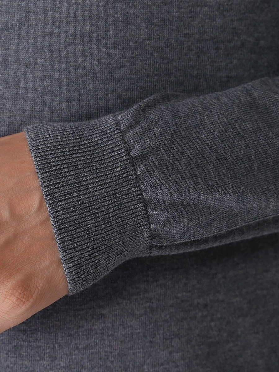 Водолазка шерстяная BOSS 50468262/030 Серый  Фото 5