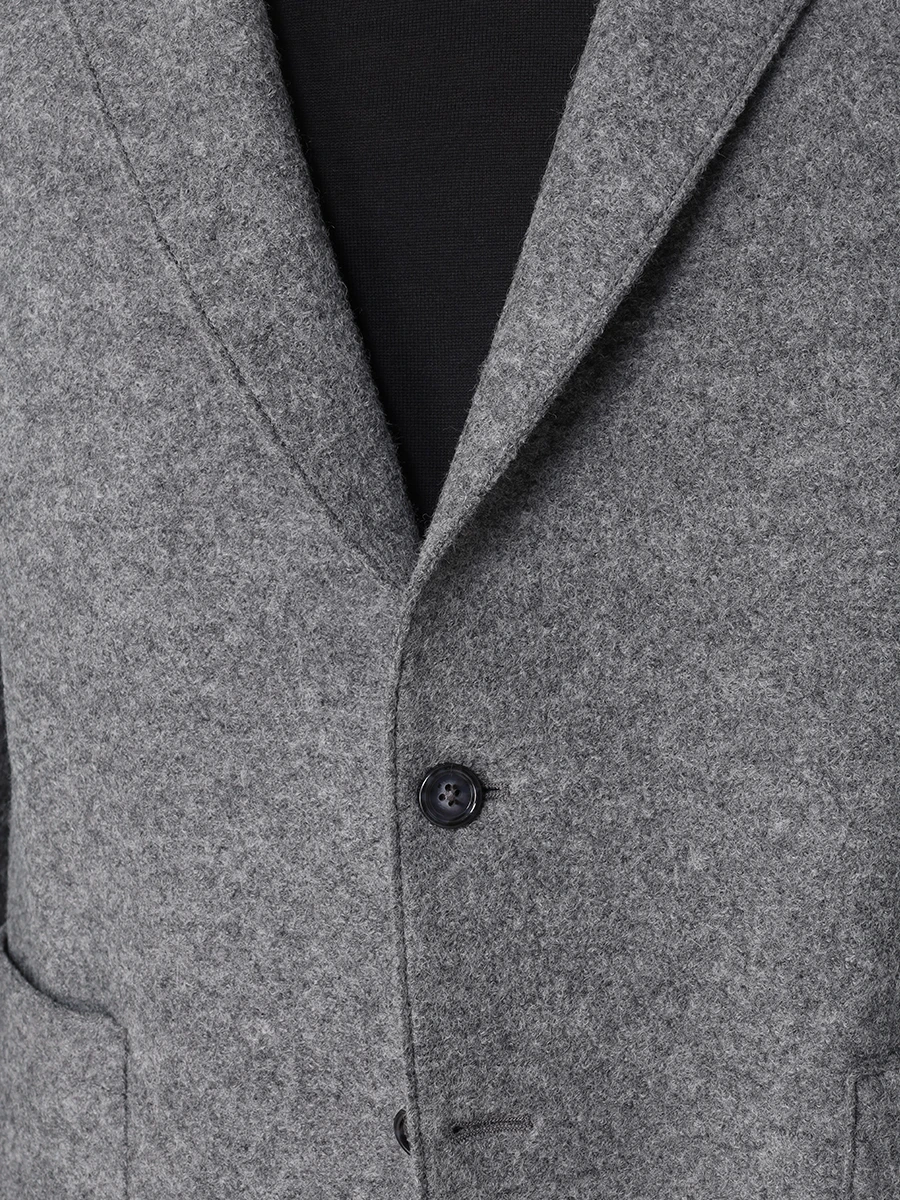 Пиджак шерстяной BOSS 50502544/030, размер 50, цвет серый 50502544/030 - фото 5