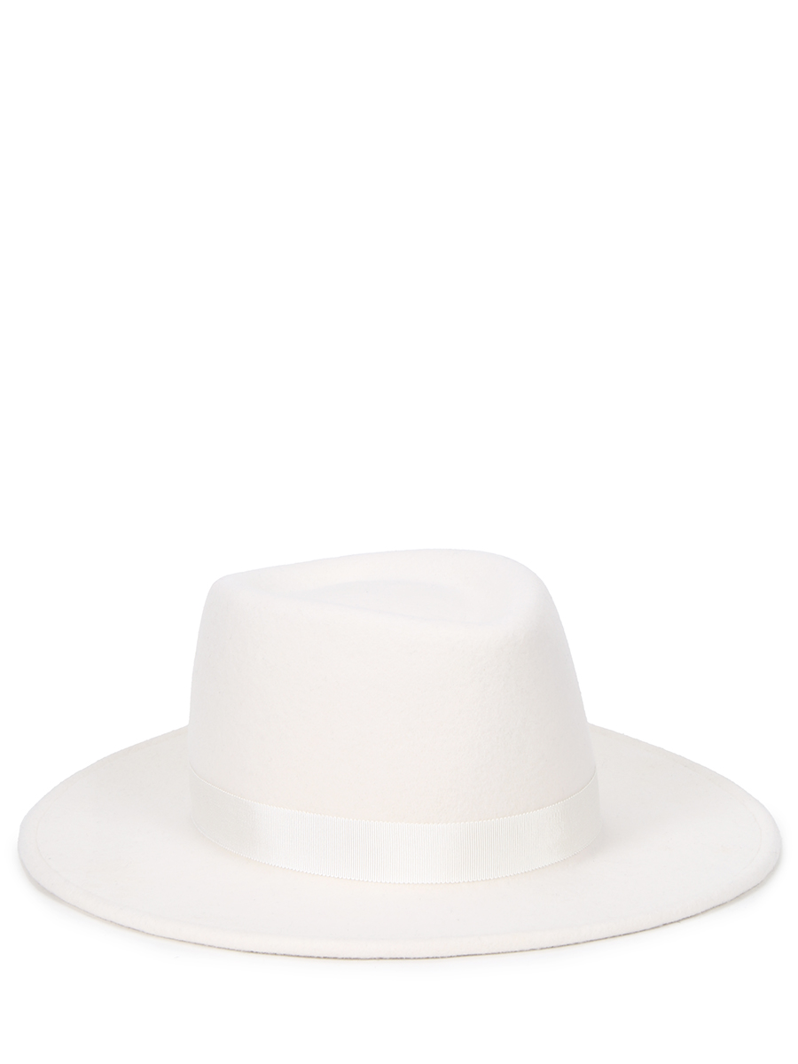 

Шляпа фетровая, Белый, Drop Белый