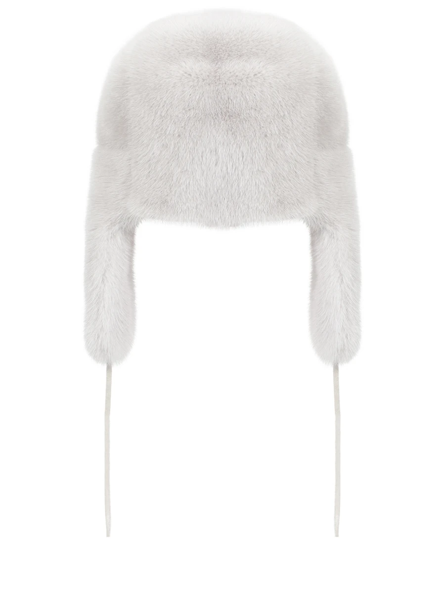 Шапка норковая EMIL SHABAEV С001 Светло Серый  Фото 2