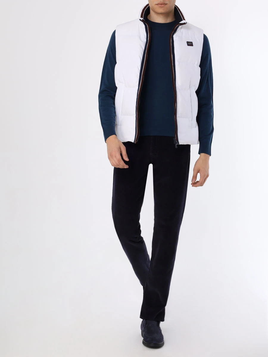 Джемпер шерстяной CUDGI LW 247 C41 Синий  Фото 2