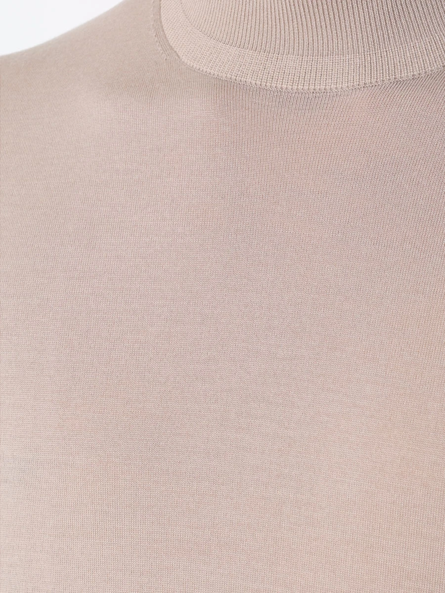 Джемпер шерстяной CUDGI LW 248 C19 Светло, размер 56, цвет бежевый - фото 5