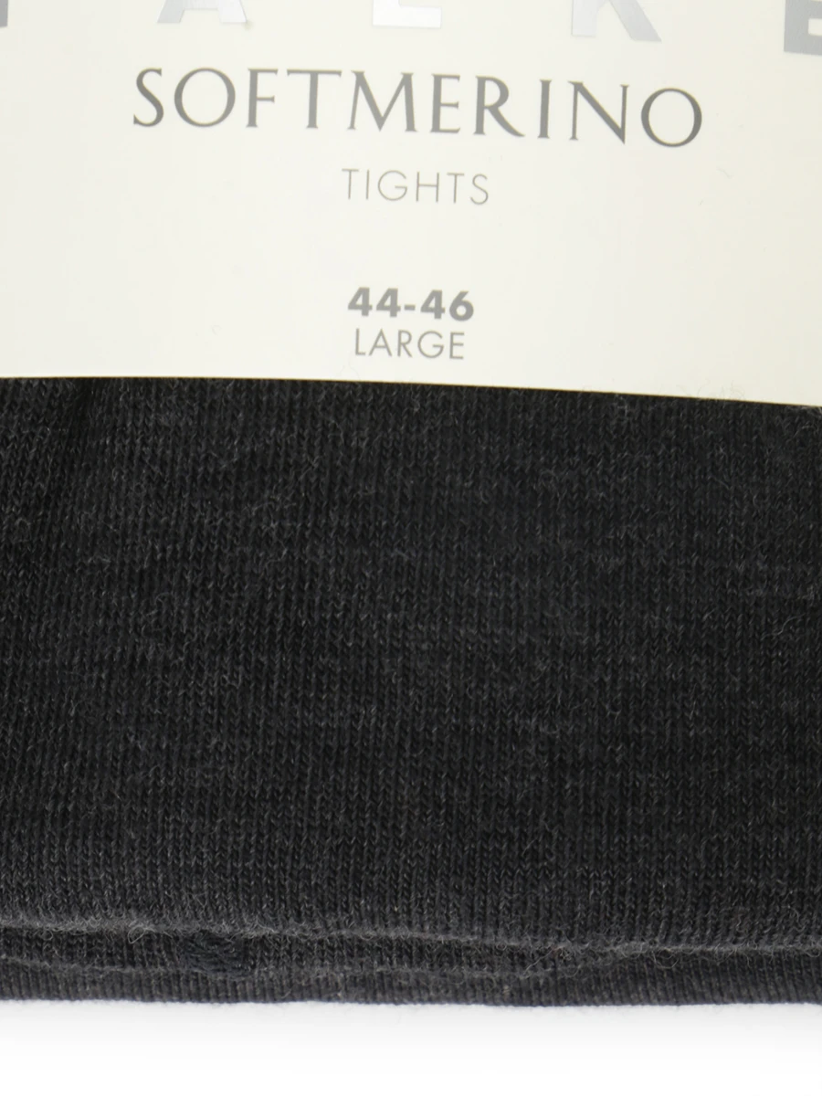Колготки из шерсти и хлопка Softmerino FALKE 48425-3089, размер 4/38/85B, цвет серый - фото 2