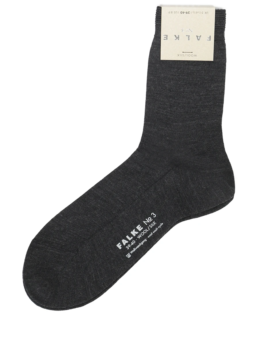 

Носки из шерсти и шелка No 3 Finest Merino & Silk, Серый, 46571-3089 т.