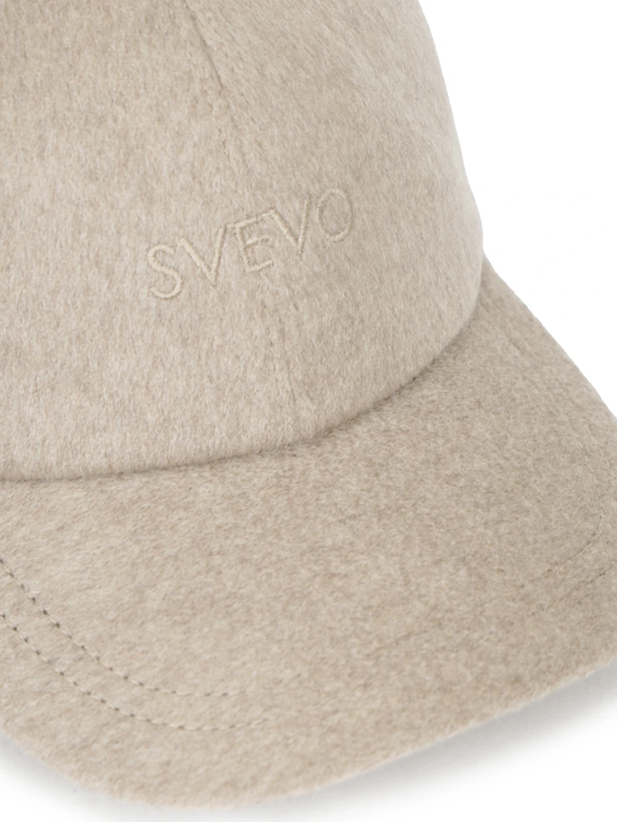 Бейсболка кашемировая SVEVO T0001SA23 T05 Бежевый  Фото 3