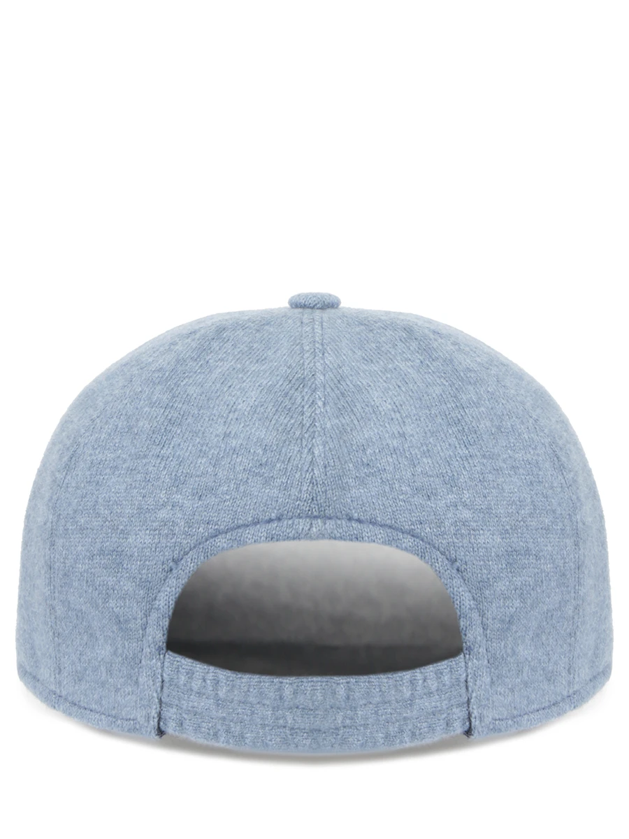Бейсболка кашемировая SVEVO 01065SA23 200756 Голубой  Фото 2