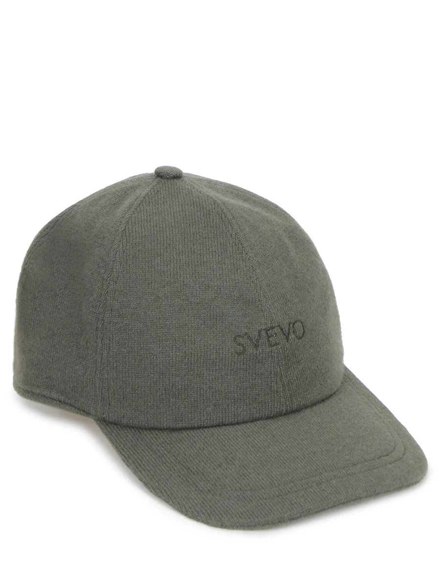 Бейсболка кашемировая SVEVO 01065SA23 201604 Зеленый 
