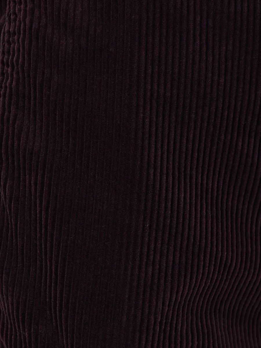 Брюки-карго вельветовые BRUNELLO CUCINELLI M280DE1890 C6296 Бордовый  Фото 6