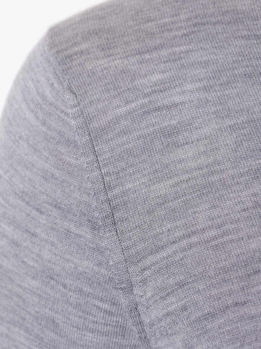 Джемпер шерстяной BRUNELLO CUCINELLI M2400124 CZ621 Серый  Фото 6