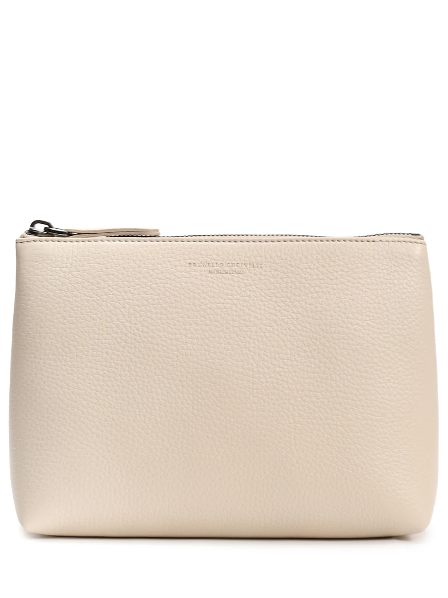 Сумка кожаная BRUNELLO CUCINELLI MBVND2548 C8905 Кремовый  Фото 6