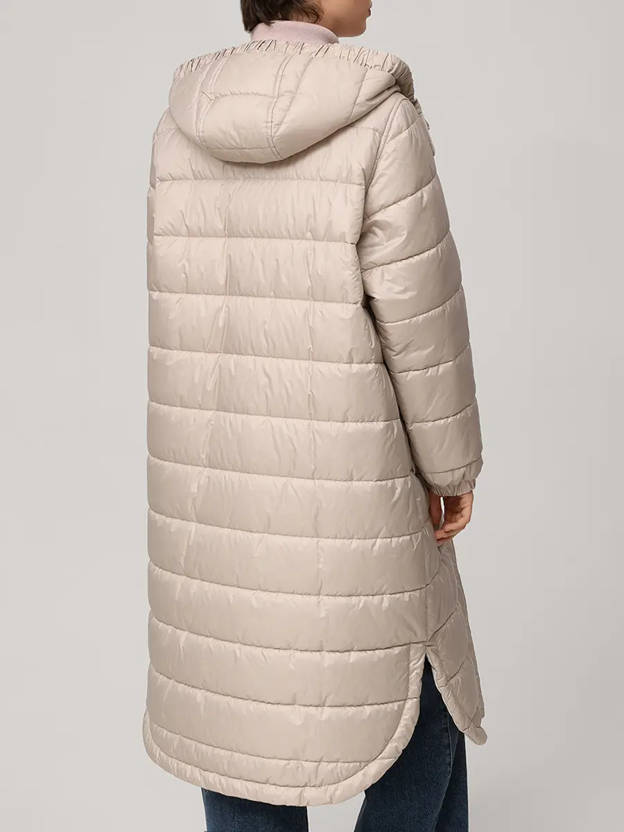 Куртка стеганая BRUNELLO CUCINELLI MH5049699 C7958 Бежевый  Фото 3
