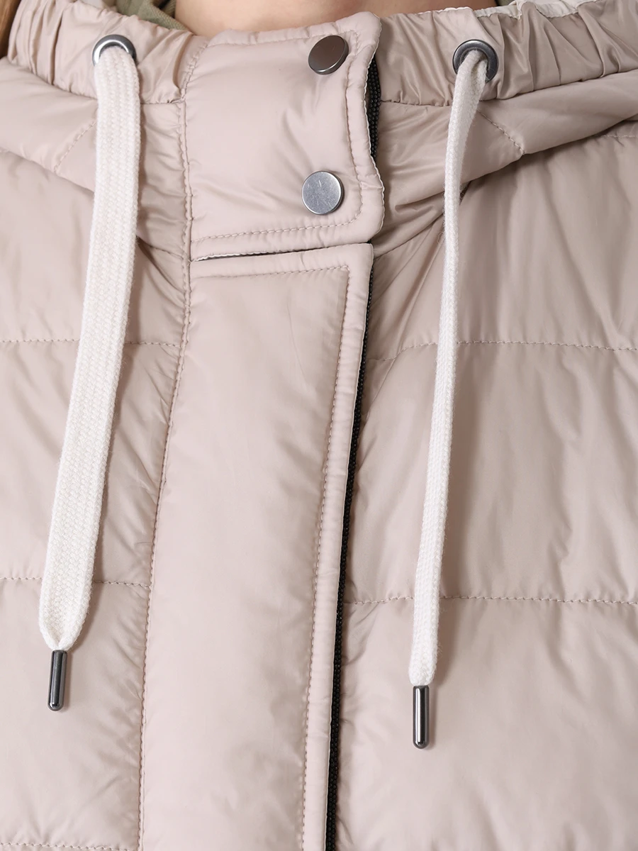 Куртка стеганая BRUNELLO CUCINELLI MH5049699 C7958 Бежевый  Фото 5