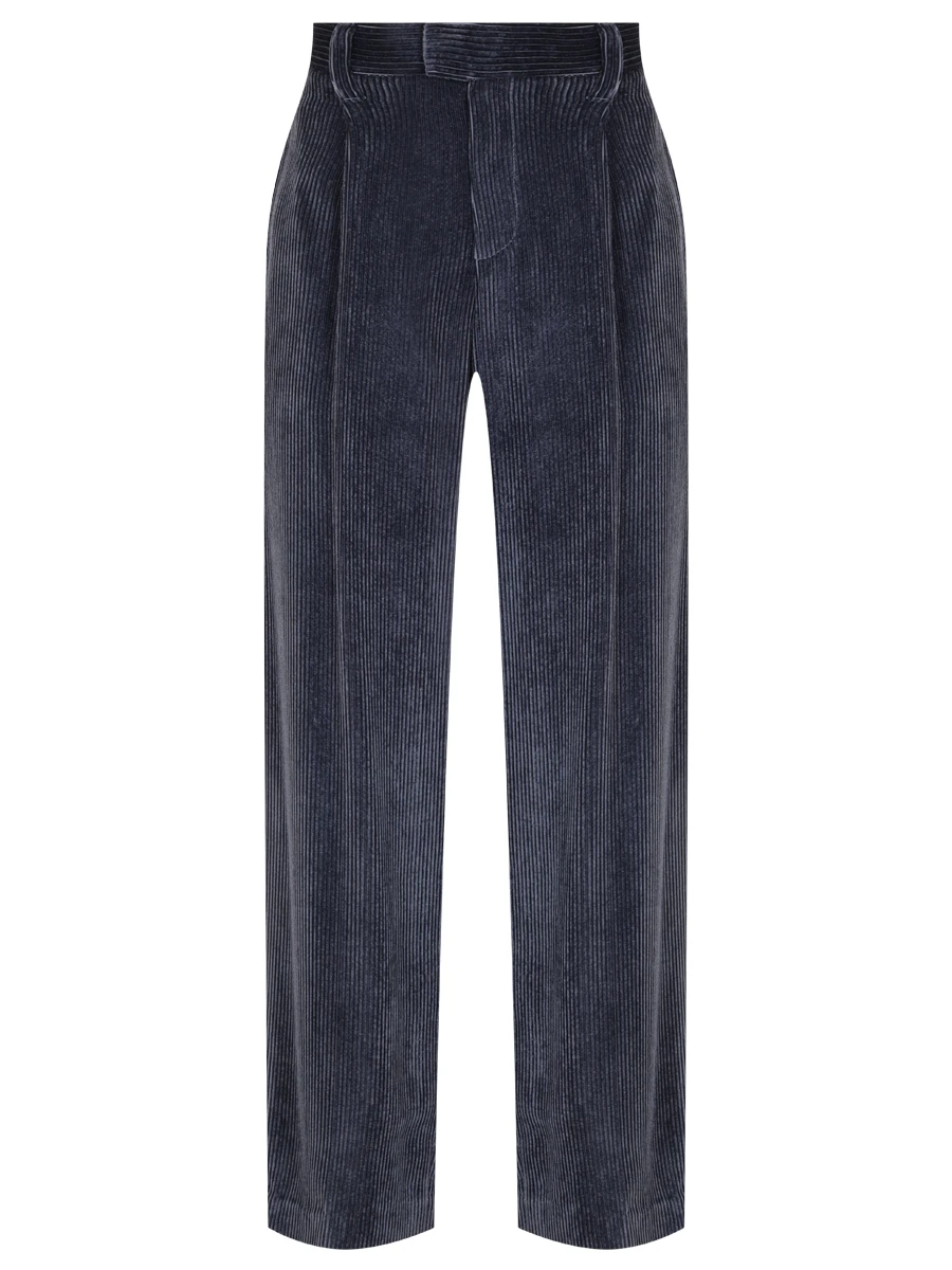 Брюки вельветовые BRUNELLO CUCINELLI MD544P8359 C8901 Синий 